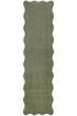 Evelyn Green Runner Rug - Floorsome - Evelyn Collection - EVE - GREEN - 200X80 - Evelyn Collection