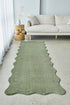 Evelyn Green Runner Rug - Floorsome - Evelyn Collection - EVE - GREEN - 200X80 - Evelyn Collection