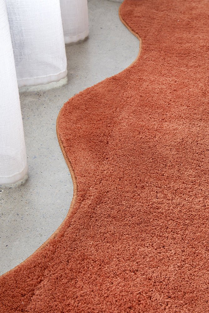 Evelyn Terracotta Runner Rug - Floorsome - Evelyn Collection - EVE - TERA - 200X80 - Evelyn Collection