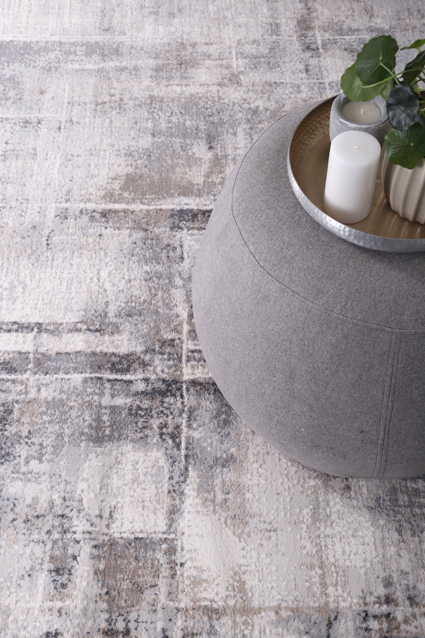 Expressions Beige Grey Modern Rug - Floorsome - Modern Rugs - EXPRE160EX07 - Modern Rugs