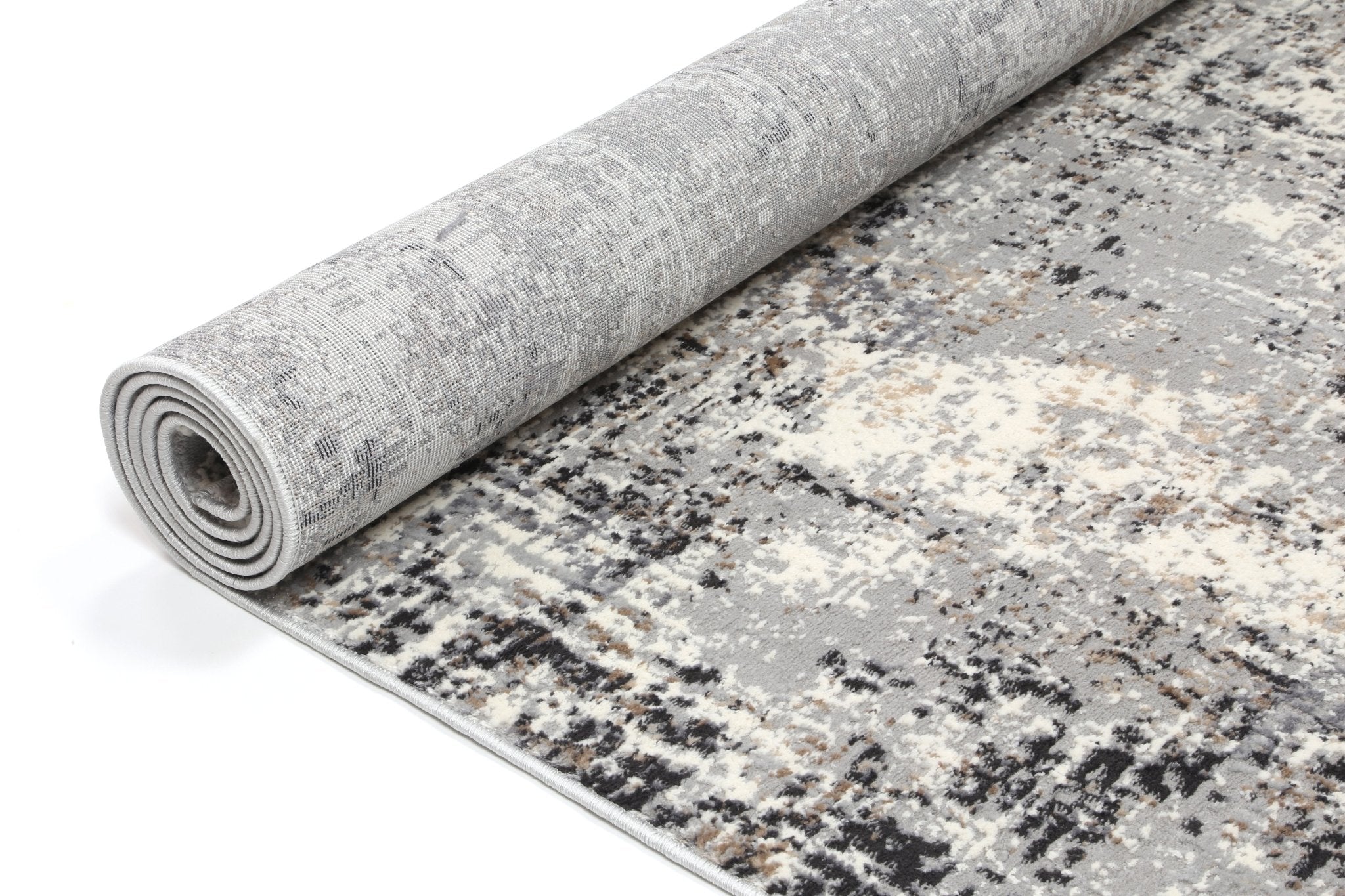 Expressions Grey Modern Rug - Floorsome - EXPRE160EX01 - 