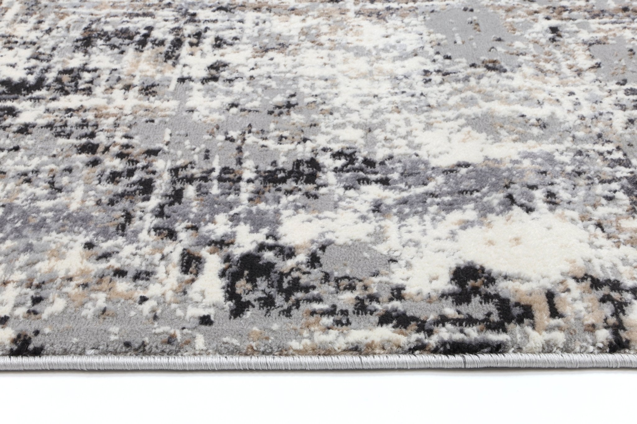 Expressions Grey Modern Rug - Floorsome - EXPRE160EX01 - 