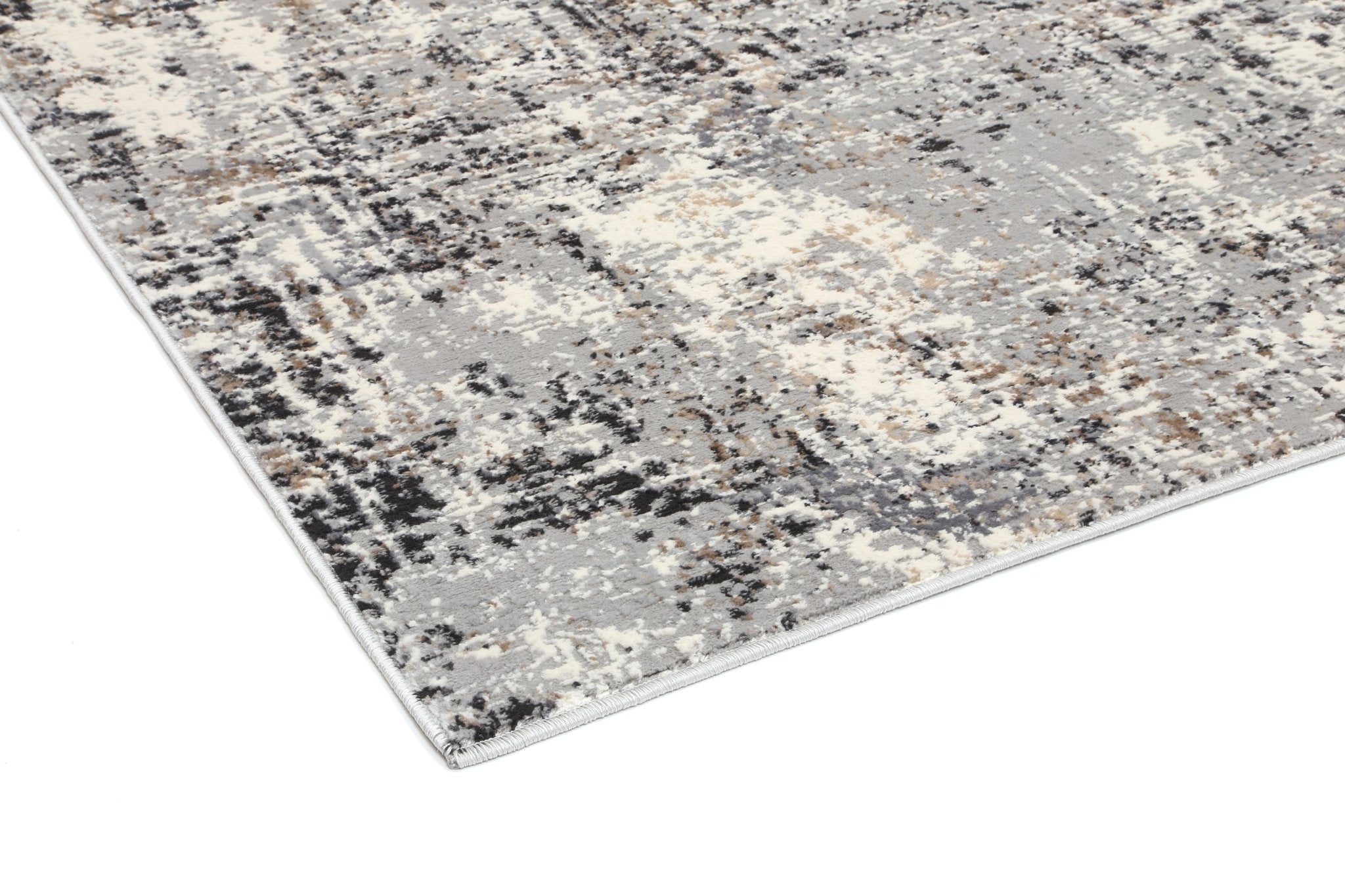 Expressions Grey Modern Rug - Floorsome - EXPRE160EX01 - 