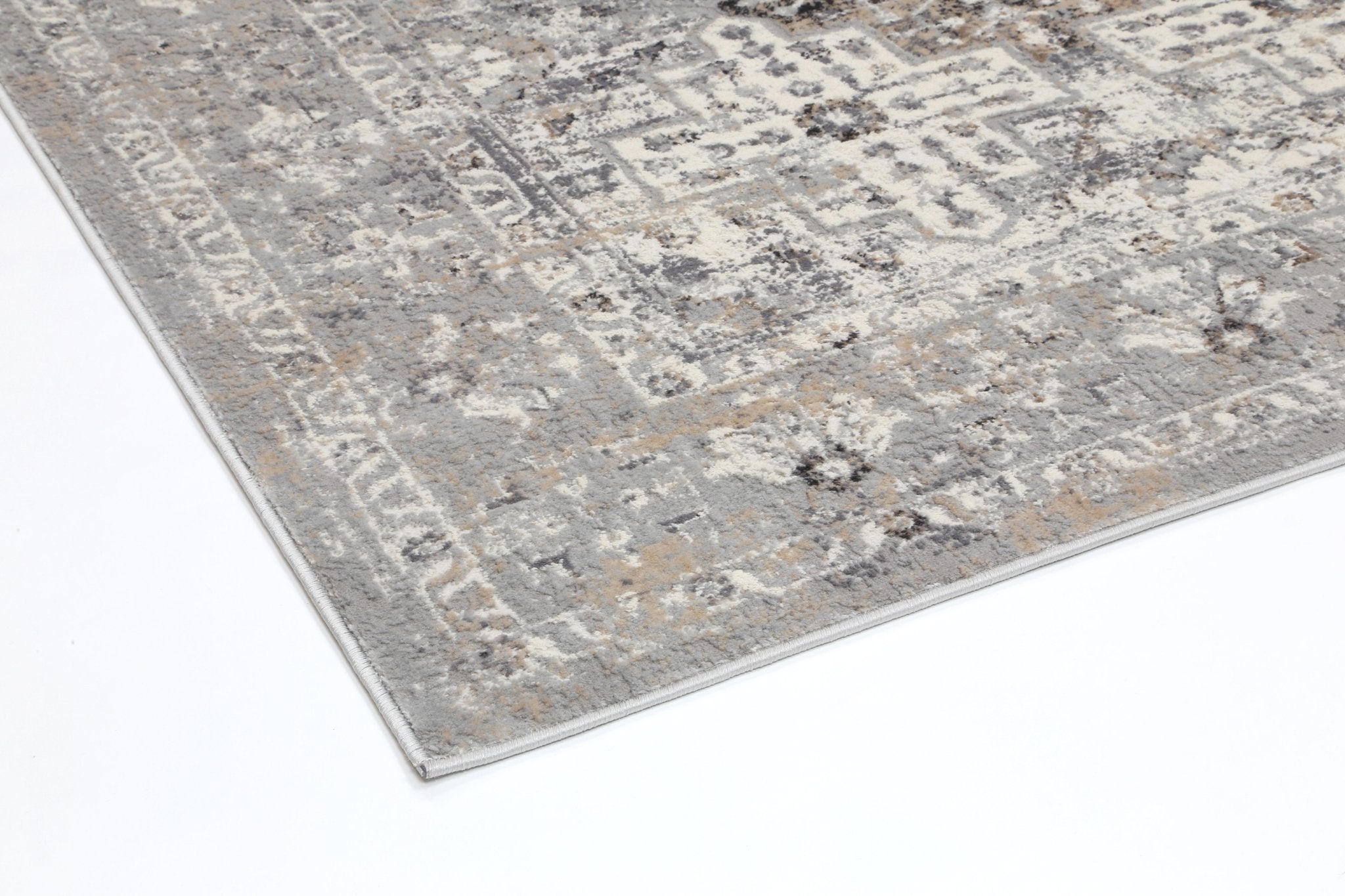 Expressions Grey Oriental Rug - Floorsome - modern rugs - EXPRE160EX04 - modern rugs