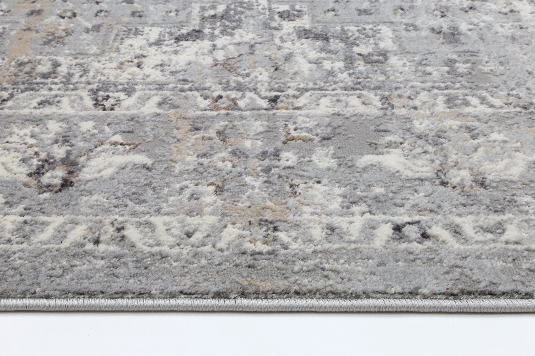 Expressions Grey Oriental Rug - Floorsome - modern rugs - EXPRE160EX04 - modern rugs