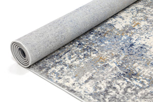 Expressions Navy Blue Modern Rug - Floorsome - Modern Rugs