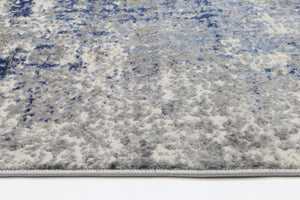 Expressions Navy Blue Modern Rug - Floorsome - Modern Rugs