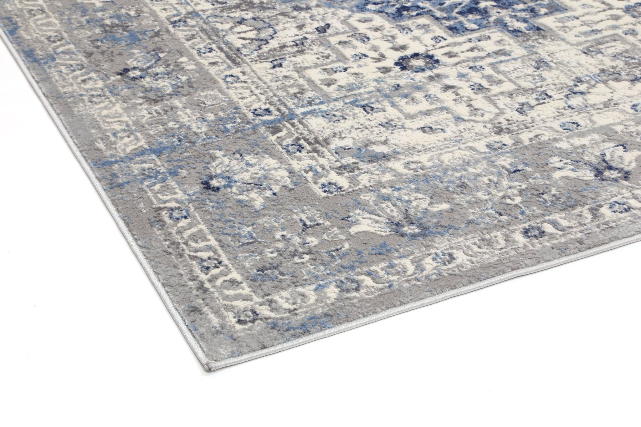 Expressions Navy Blue Oriental Rug - Floorsome - Modern Rugs - EXPRE160EX05 - Modern Rugs