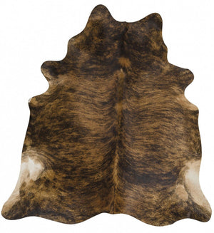 Exquisite Natural Cowhide Brindle - Floorsome - Cowhide