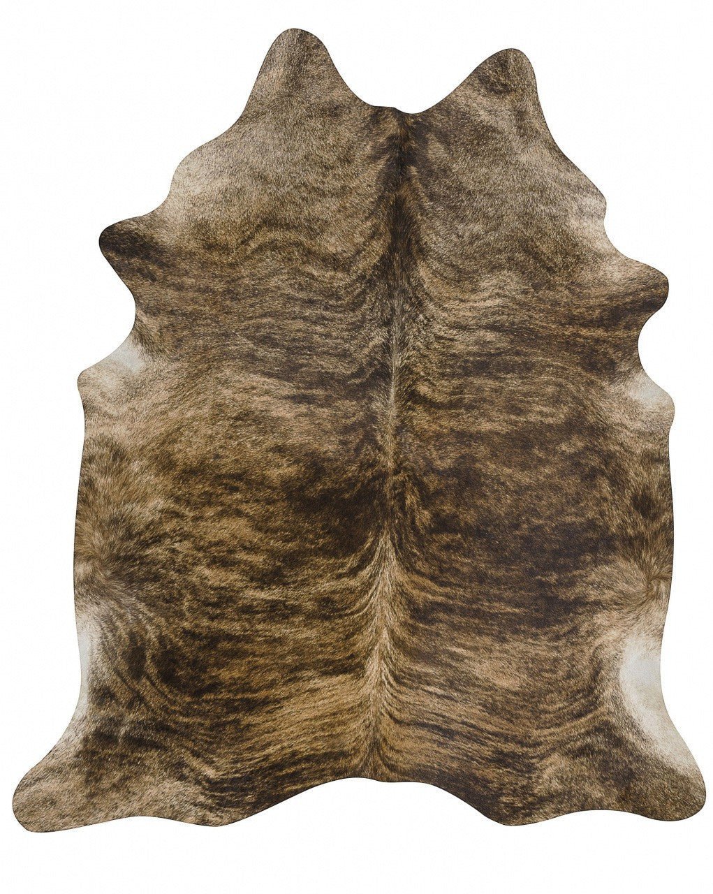 Exquisite Natural Cowhide Brindle - Floorsome - Cowhide - COWHIDE - NAT - BRIN - Cowhide