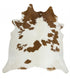 Exquisite Natural Cowhide Brown White - Floorsome - Cowhide - COWHIDE - NAT - BROWNW - Cowhide