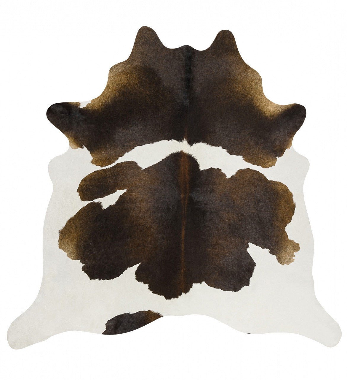 Exquisite Natural Cowhide Chocolate - Floorsome - Cowhide - COWHIDE - NAT - CHOC - Cowhide