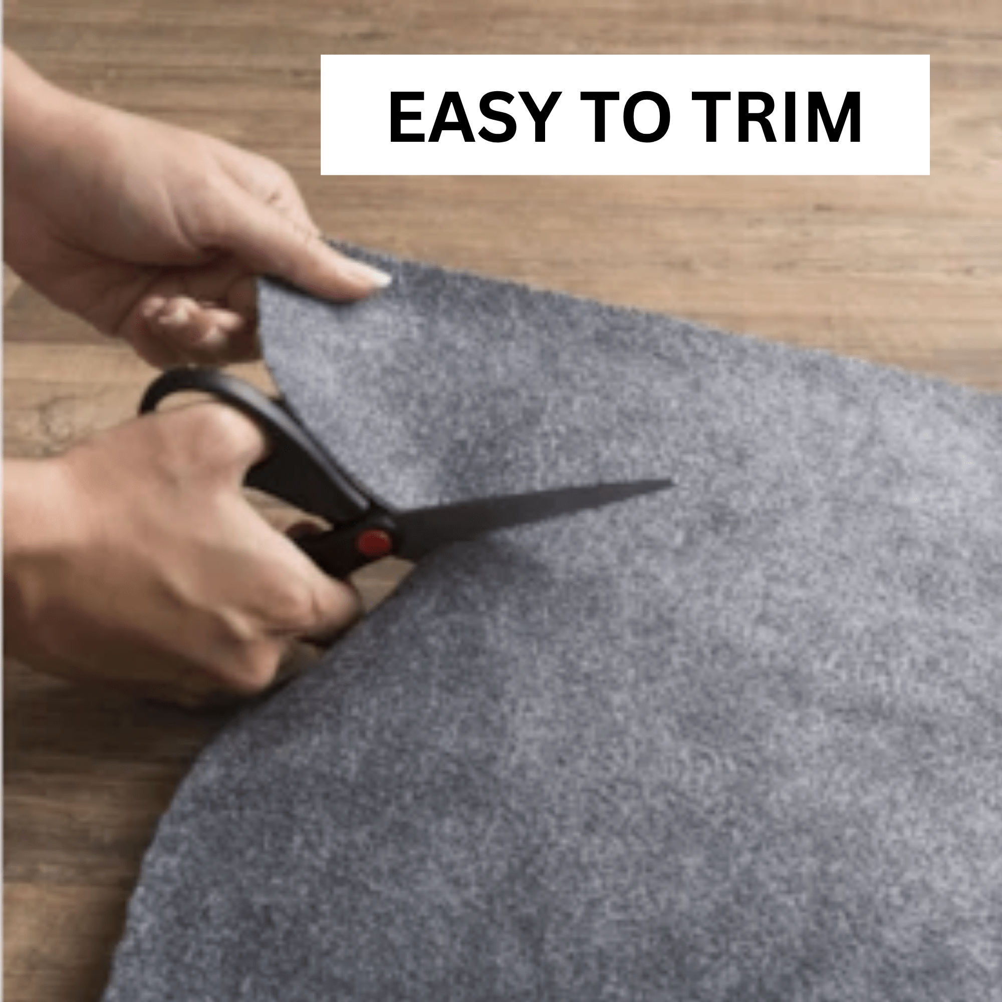 Felt Rug Underlay with Non - Slip Rubber Backing - Floorsome - Rug Underlay - FLTRBRRGP220330 - Rug Underlay
