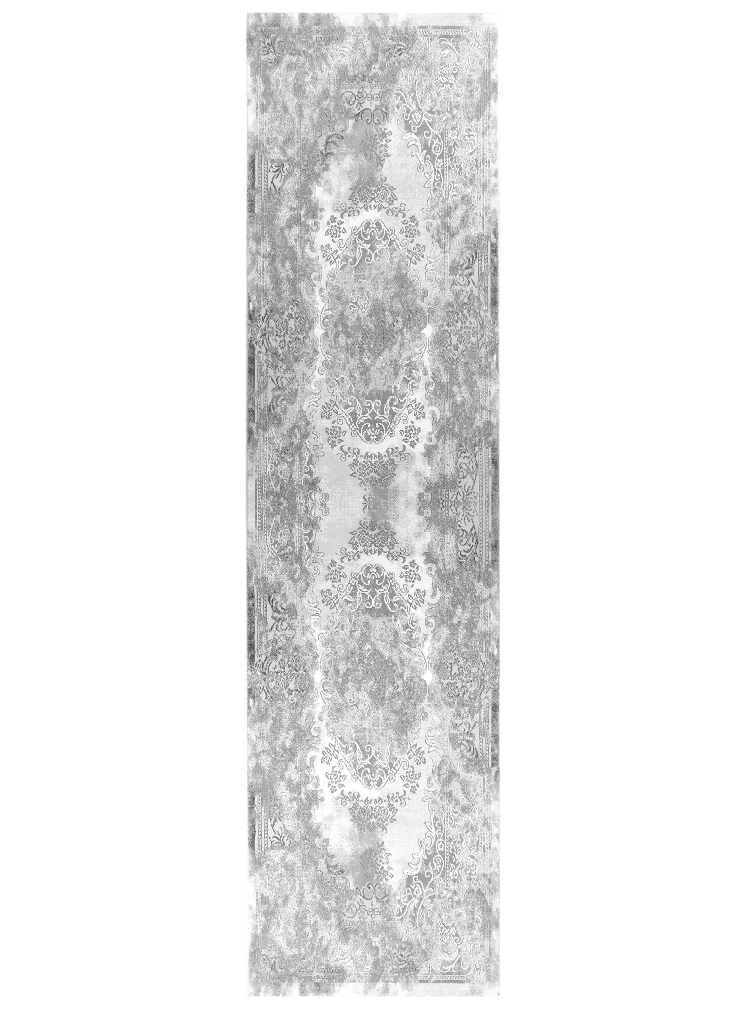 Finnegan 10172B Neutral Grey Rug - Floorsome - INDOOR/OUTDOOR - VELVET - 10172B - GREY - LGREY - 160X230 - INDOOR/OUTDOOR