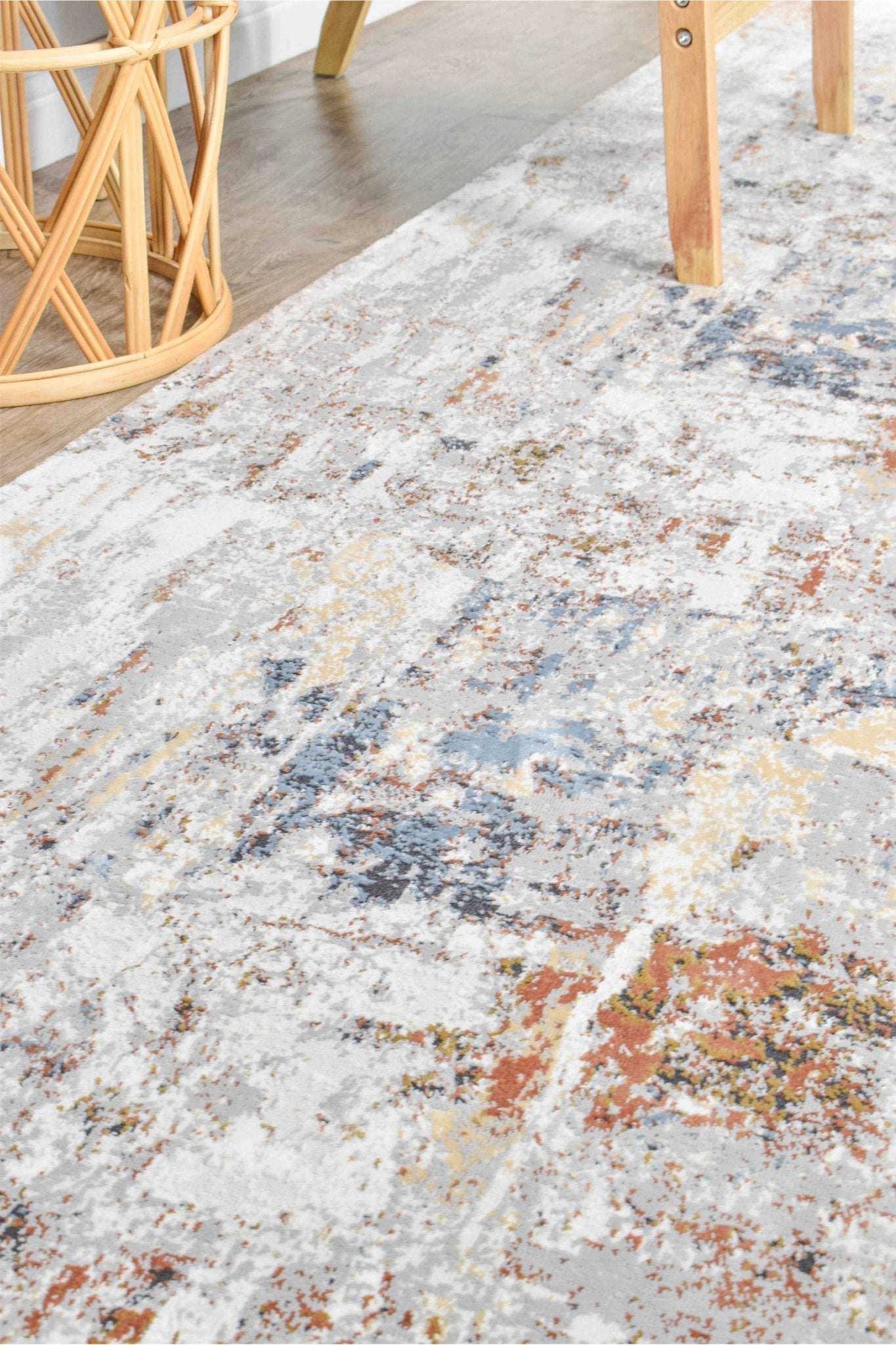 Finnegan 25346B Teak Water Rug - Floorsome - INDOOR/OUTDOOR - VELVET - 25346B - TERRA - LBEIGE - 160X230 - INDOOR/OUTDOOR