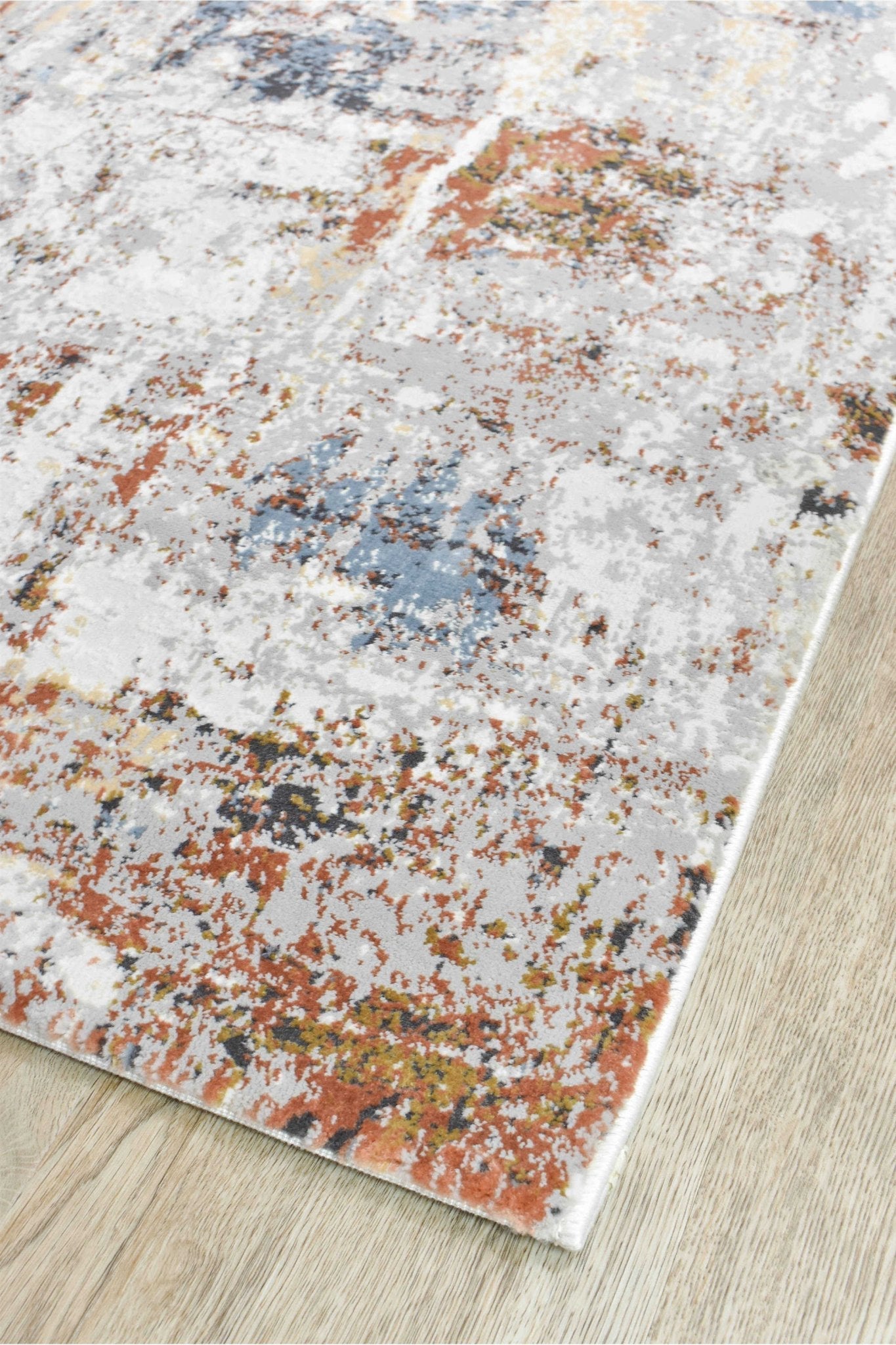 Finnegan 25346B Teak Water Runner - Floorsome - RUNNER - VELVET - 25346B - TERRA - LBEIGE - 80X300 - RUNNER