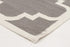 Flat Weave Large Moroccan Design Rug Grey - Floorsome - Modern - NOM - 23 - GREY - 225X155 - Modern