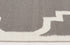 Flat Weave Large Moroccan Design Rug Grey - Floorsome - Modern - NOM - 23 - GREY - 225X155 - Modern