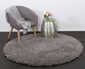 Flokati Shag Rug Charcoal - Floorsome - Shaggy