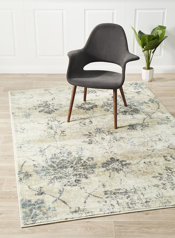 Florence Heritage Rug Bone - Floorsome - Modern - CAL - 6107 - BON - 230X160 - Modern