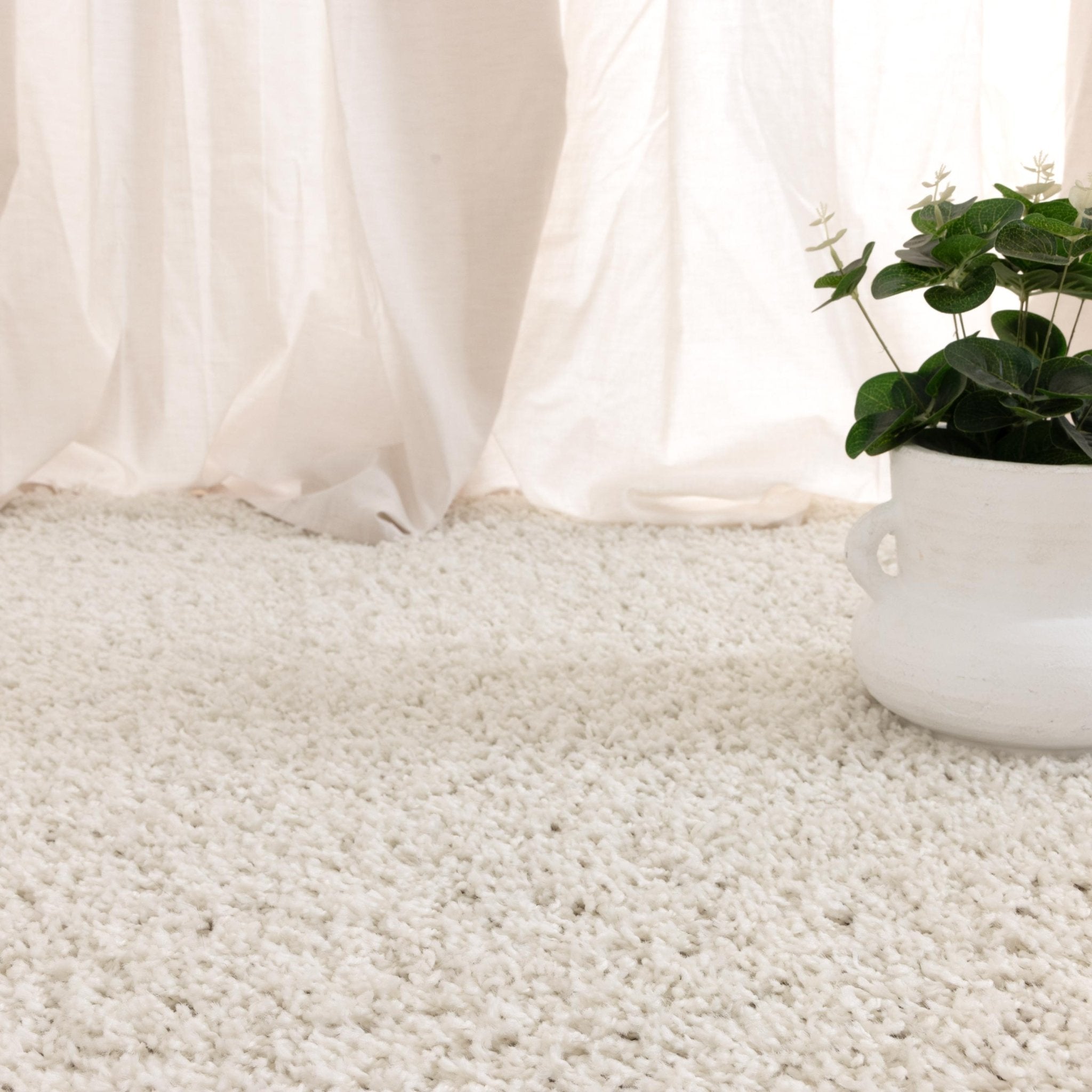 Florence Shaggy Bone - Floorsome - Rug - FLOR1602633BONE - Rug