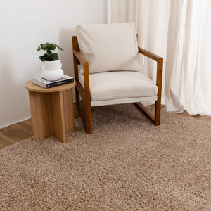 Florence Shaggy Light Beige - Floorsome - Rug