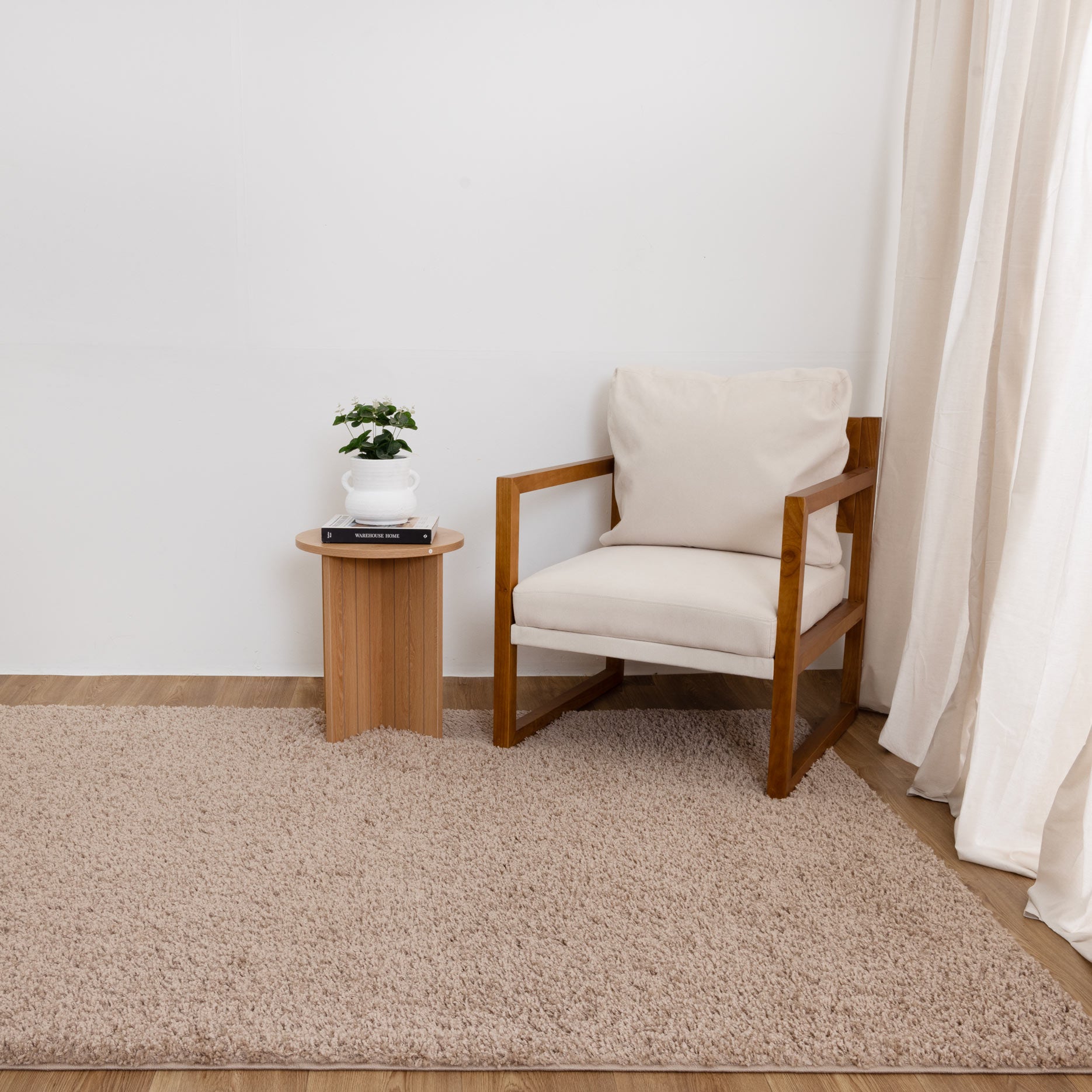 Florence Shaggy Light Beige - Floorsome - Rug - FLOR1603460LBEI - Rug