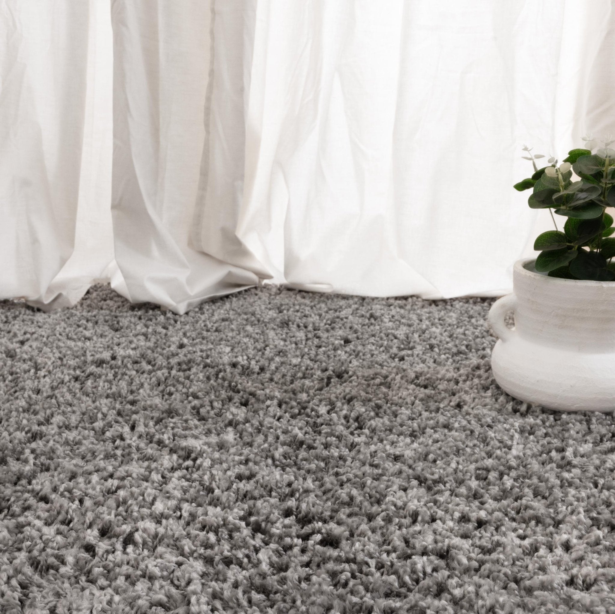 Florence Shaggy Light Grey - Floorsome - Rug - FLOR1608036LGRE - Rug