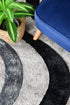 Florida Black Grey Rug 883 - Floorsome - Shag - MIS - TD833 - B1 - BG - 60X90 - Shag