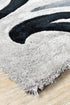 Florida Black Grey Rug 883 - Floorsome - Shag - MIS - TD833 - B1 - BG - 60X90 - Shag