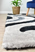 Florida Black Grey Rug 883 - Floorsome - Shag - MIS - TD833 - B1 - BG - 60X90 - Shag