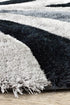 Florida Black Grey Rug 883 - Floorsome - Shag - MIS - TD833 - B1 - BG - 60X90 - Shag
