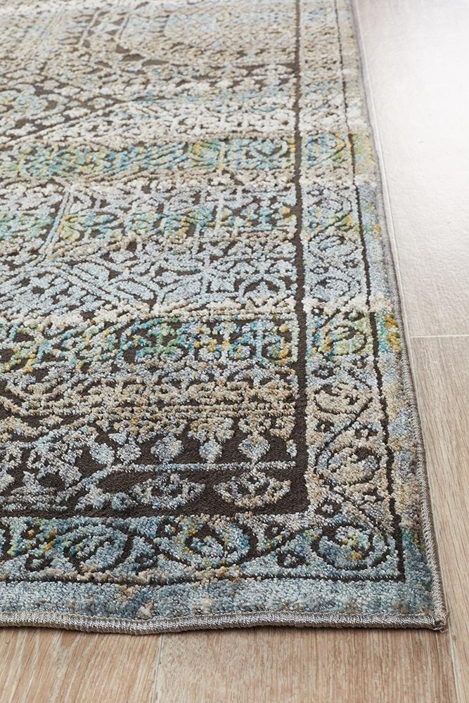 Fluid Morrow Modern Blue Rug - Floorsome - Modern - JEZ - 160 - BLUE - 230X160 - Modern