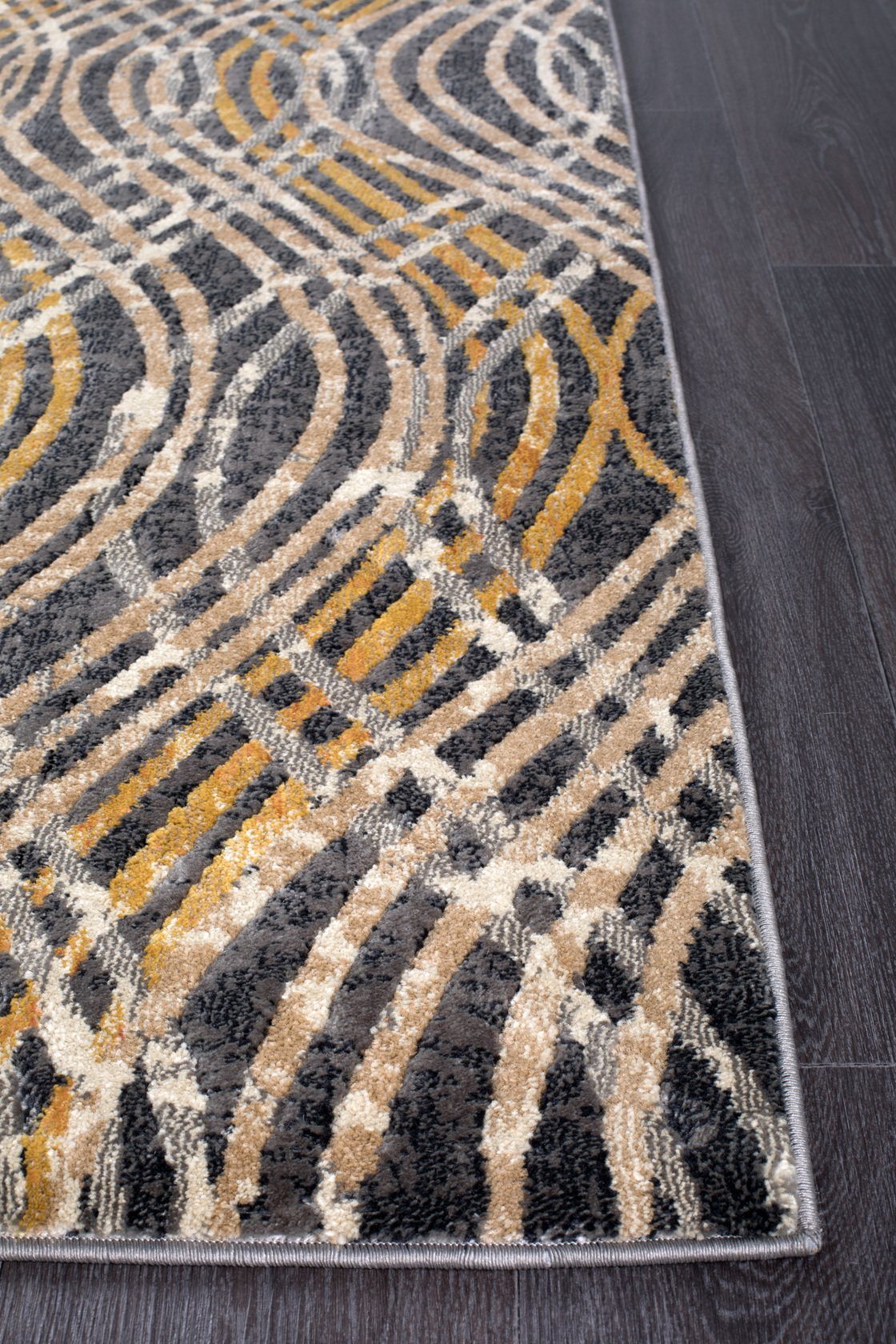 Flurry Modern Charcoal Rug - Floorsome - Modern - DRM - 852 - CHAR - 230X160 - Modern