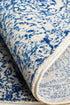Frost Blue Transitional Round Rug - Floorsome - Modern