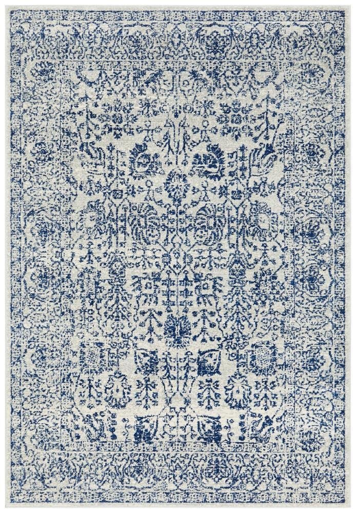 Frost Blue Transitional Rug - Floorsome - Modern - EVO - 256 - BLUE - 230X160 - Modern