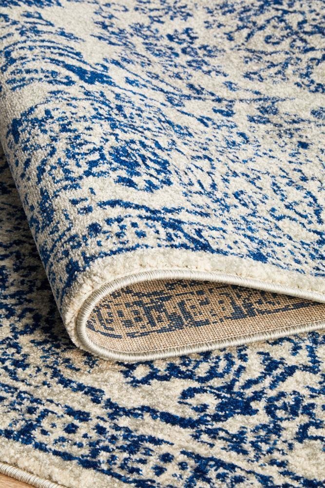Frost Blue Transitional Rug - Floorsome - Modern - EVO - 256 - BLUE - 230X160 - Modern