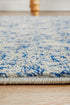 Frost Blue Transitional Runner Rug - Floorsome - Modern - EVO - 256 - BLUE - 300X80 - Modern