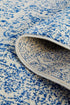 Frost Blue Transitional Runner Rug - Floorsome - Modern - EVO - 256 - BLUE - 300X80 - Modern