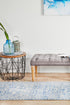 Frost Blue Transitional Runner Rug - Floorsome - Modern - EVO - 256 - BLUE - 300X80 - Modern