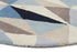Gem Stone Designer Wool Round Rug Blue - Floorsome - Modern - MTX - 901 - TUR - 120X120 - Modern