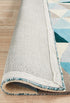 Gem Stone Designer Wool Rug Blue - Floorsome - Modern - MTX - 901 - TUR - 225X155 - Modern