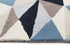 Gem Stone Designer Wool Runner Rug Blue - Floorsome - Modern - MTX - 901 - TUR - 300X80 - Modern