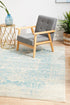 Glacier White Blue Transitional Rug - Floorsome - Modern - EVO - 253 - WBLU - 230X160 - Modern