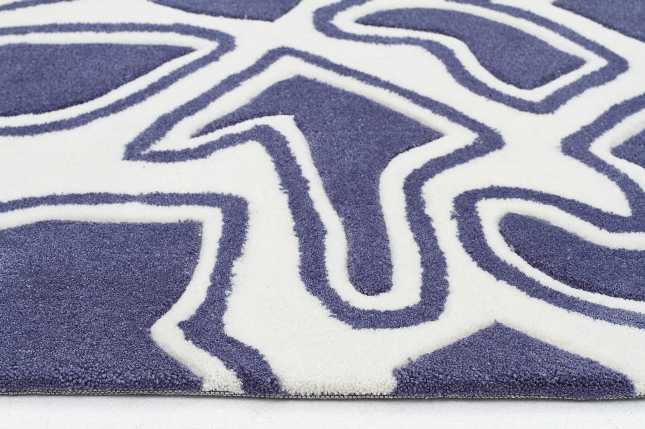 Gothic Tribal Design Rug Slate - Floorsome - Modern - HV - 641 - SLATE - 165X115 - Modern