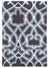 Gothic Tribal Design Rug Smoke Grey and Blue - Floorsome - Modern - HV - 641 - SMOKE - 165X115 - Modern