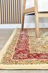 Granada 15 Cream Red - Floorsome - TRADITIONAL - ADEL - 15 - CRE - RED - 120X170 - TRADITIONAL