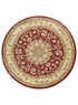 Granada Round 15 Red - Floorsome - ROUND - ADEL - 15 - RED - 160X160 - ROUND