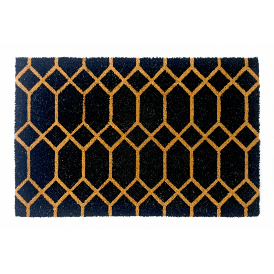 Grilles PVC Backed Coir Doormat - Floorsome - DMGRILLES004060 - 