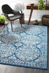 Gwyneth Stunning Transitional Navy Rug - Floorsome - Modern